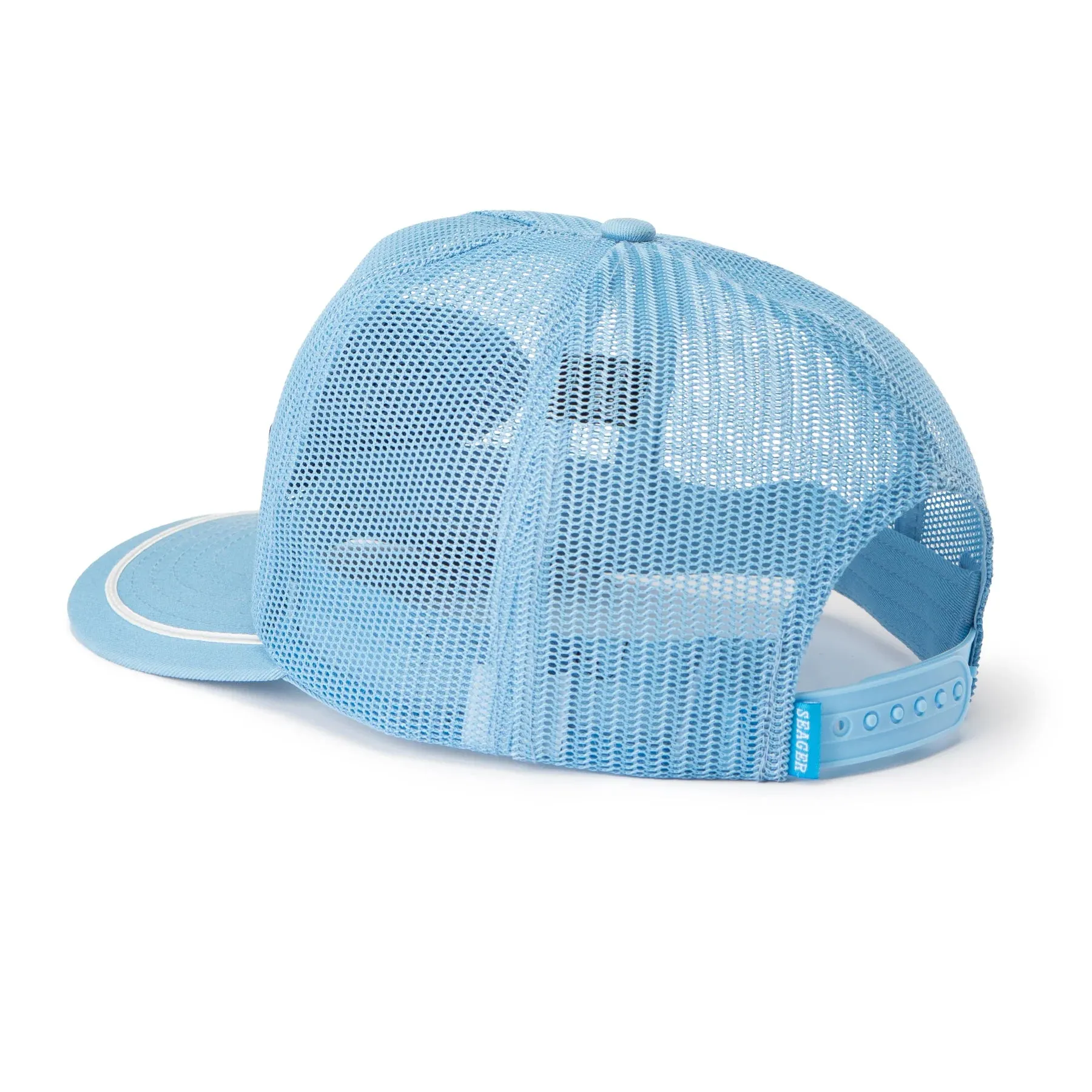 SEAGER OLD TOWN ALL MESH SNAPBACK - LIGHT BLUE