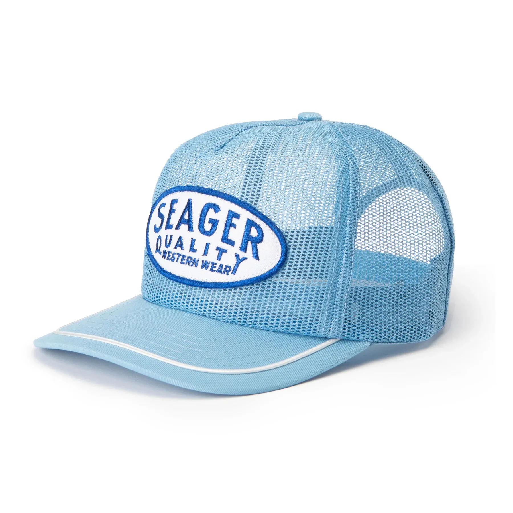 SEAGER OLD TOWN ALL MESH SNAPBACK - LIGHT BLUE