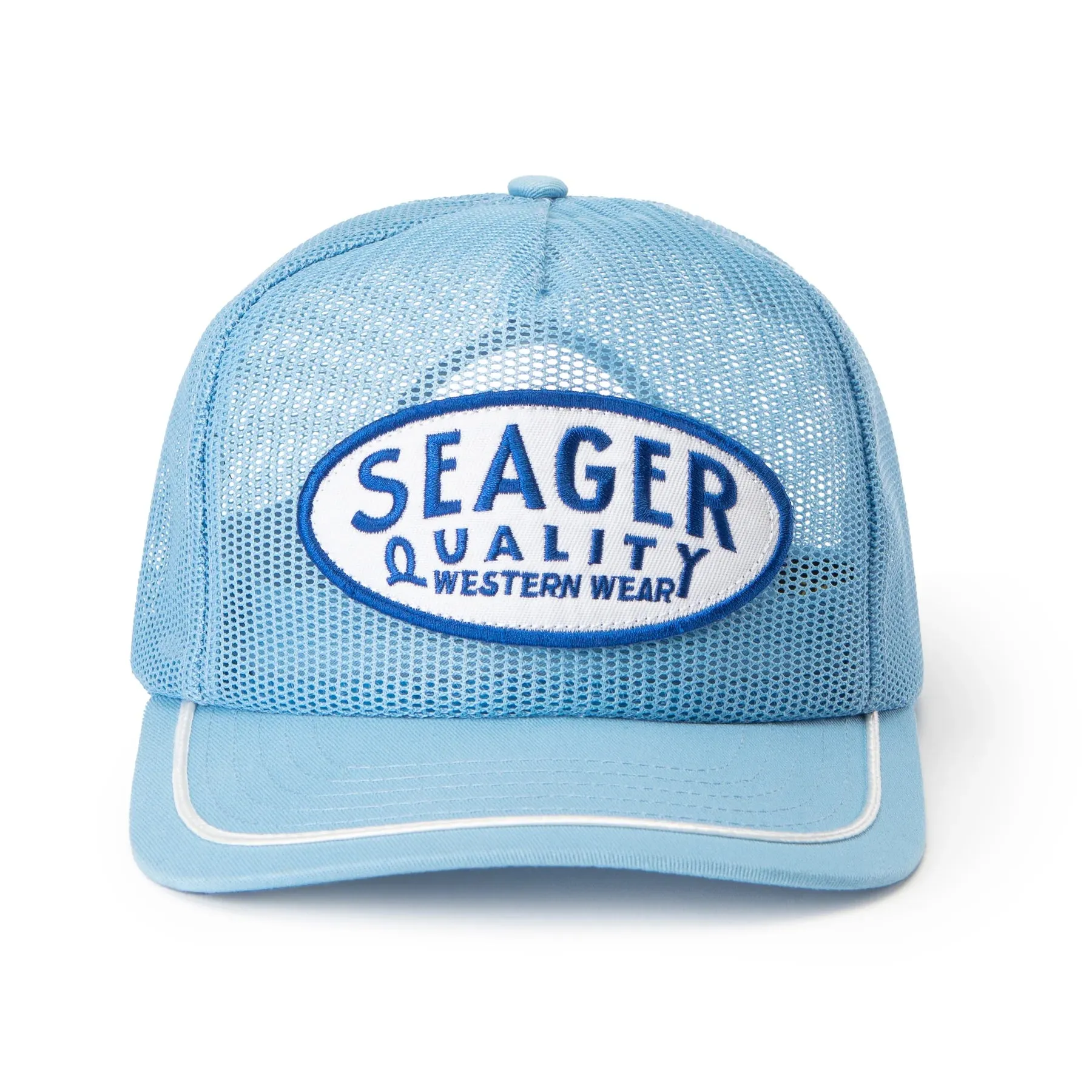 SEAGER OLD TOWN ALL MESH SNAPBACK - LIGHT BLUE