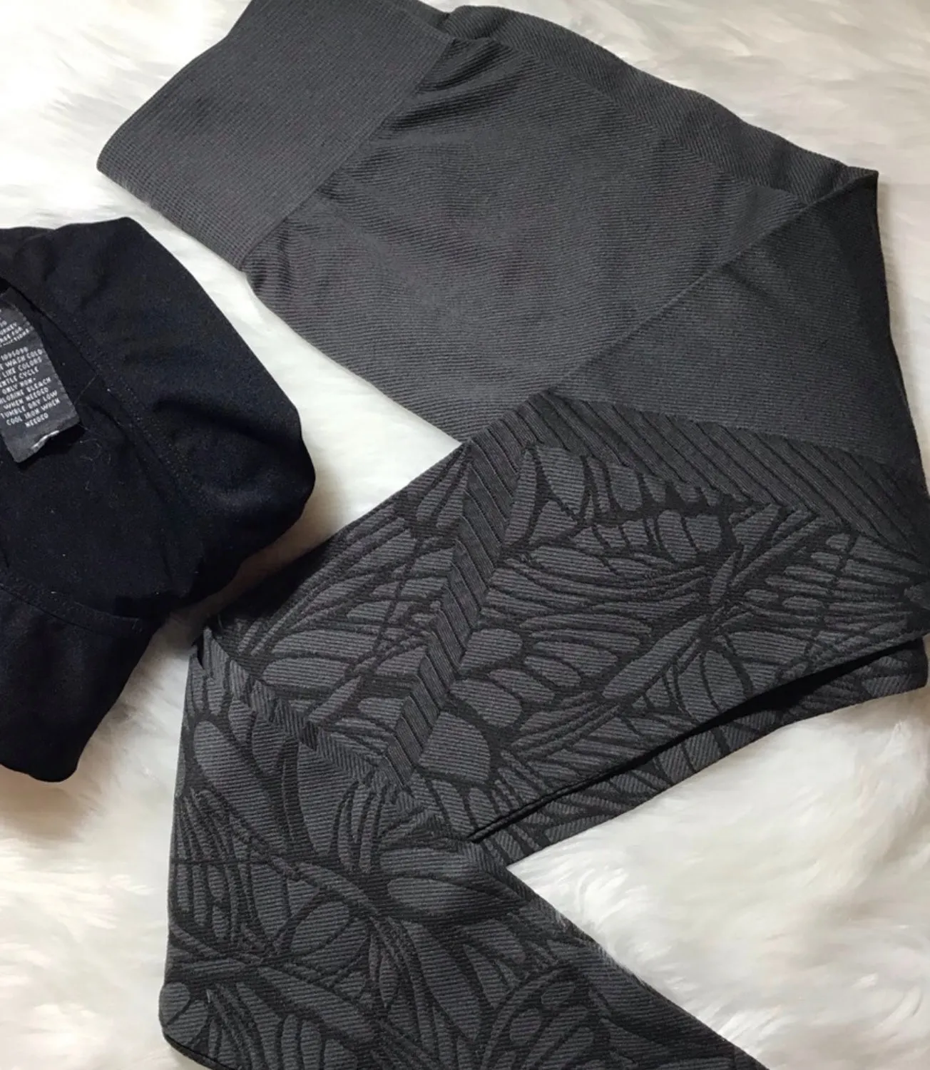 Seamless Charcoal Gray Leggings