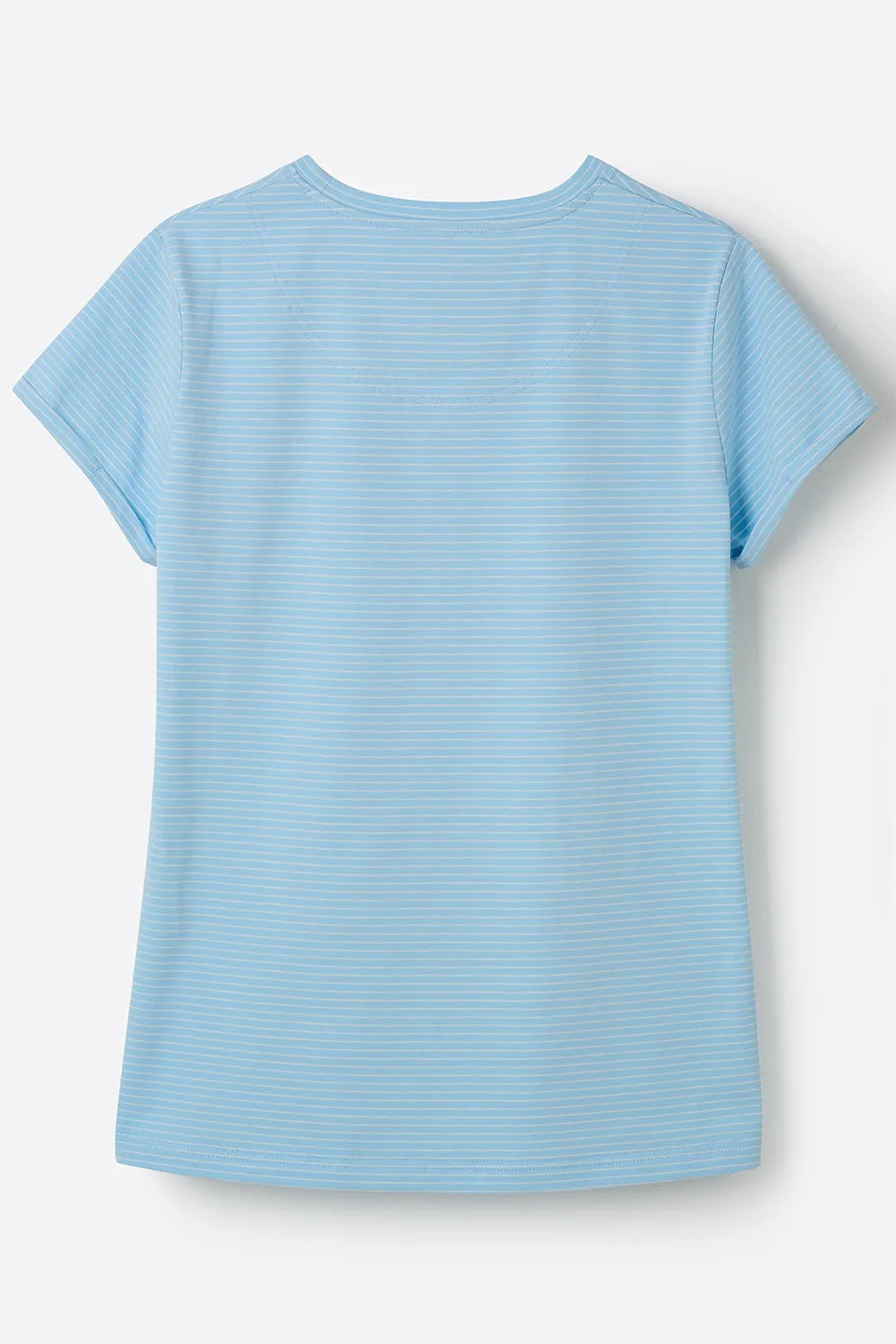 Seashore T Shirt - Pale Blue Stripe