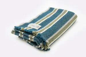 Seaside Stripes Woven Throw