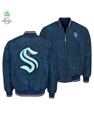 Seattle Kraken Reversible Bomber