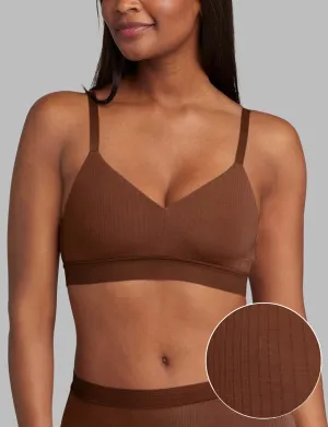 Second Skin Luxe Rib Triangle Bralette