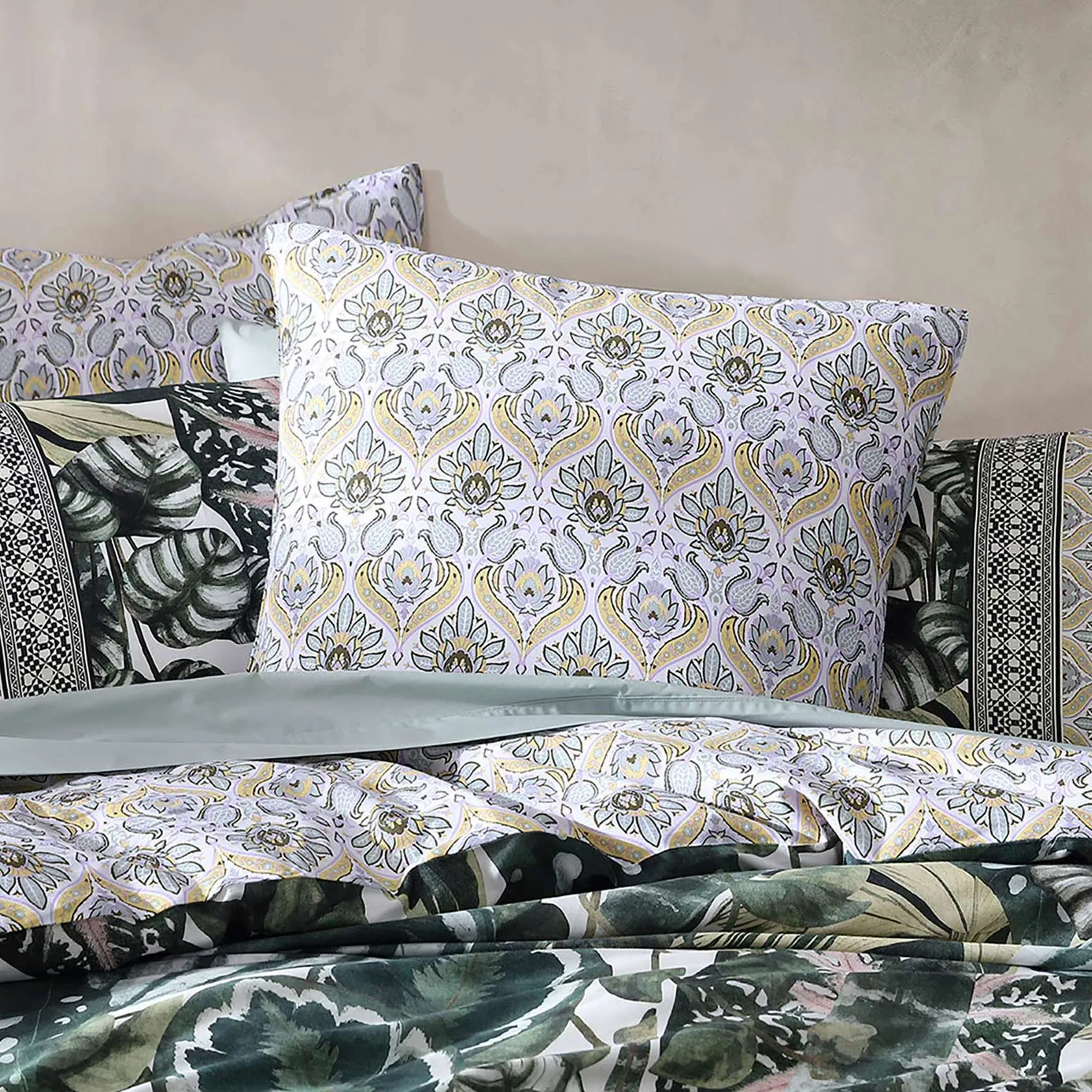 Seda European Pillowcase by Logan and Mason