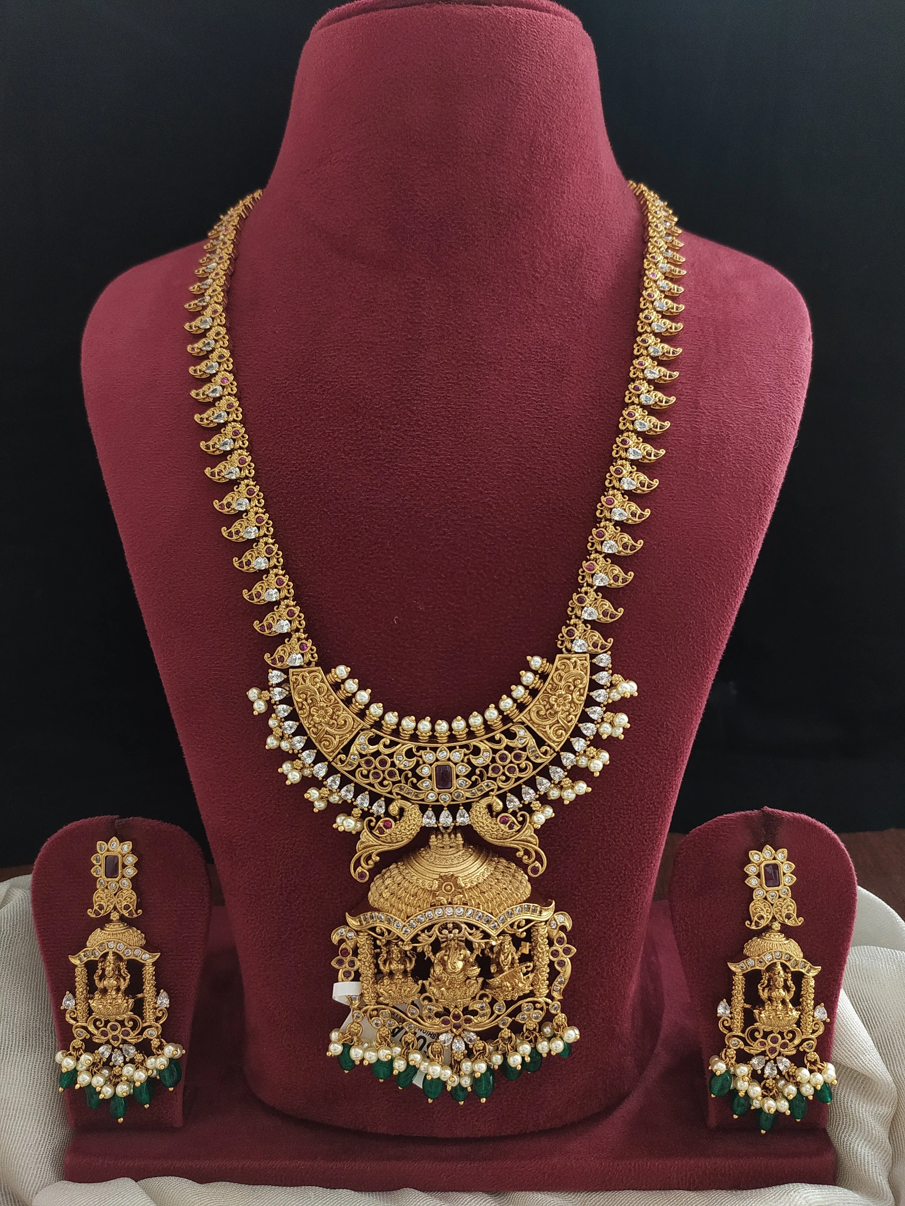 Seek Blessings with the Divine Trinity Antique Long Haram Set