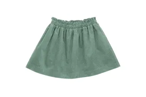 Sefora Velvet Skirt - Sage