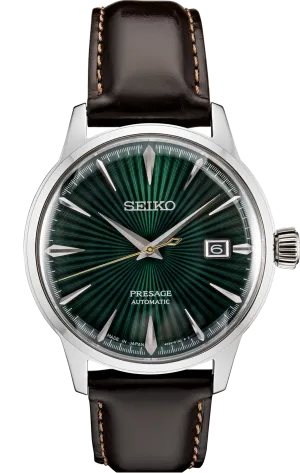 Seiko Presage Men's Automatic Watch Green Dial SRPD37