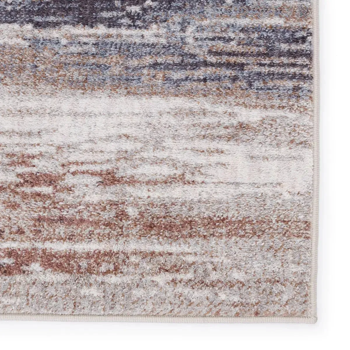 Seismic SEI02 Grey/Reddish Tan Rug