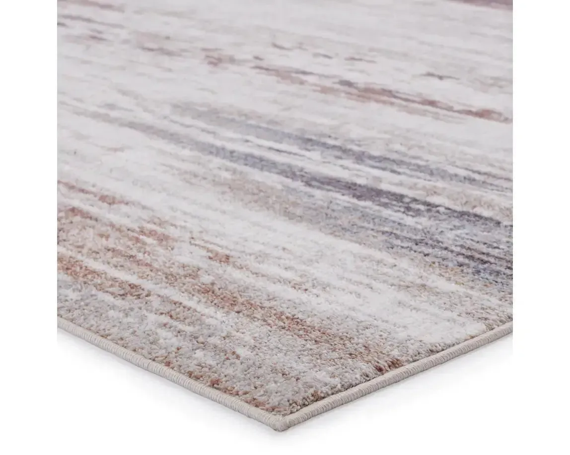 Seismic SEI02 Grey/Reddish Tan Rug