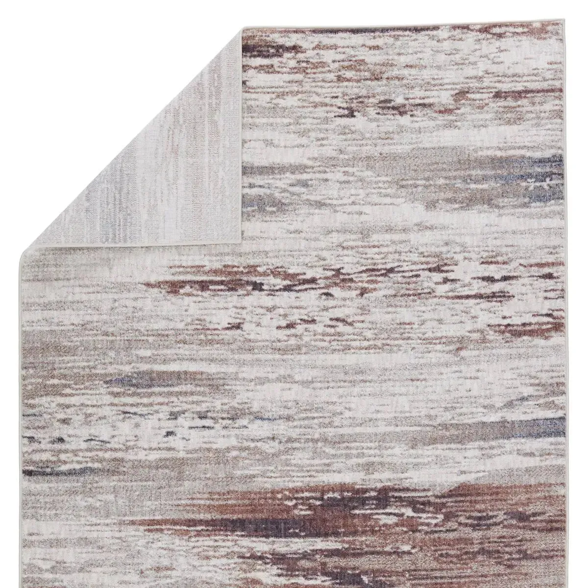 Seismic SEI02 Grey/Reddish Tan Rug