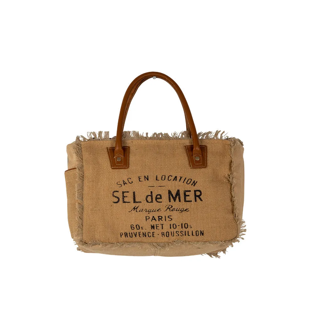 Sel De Mer Frayed Trim Small & Crossbody Bag