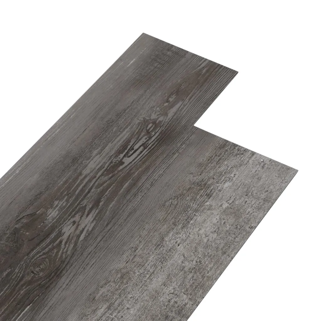 Self-adhesive PVC Flooring Planks 5.21 m? 2 mm Striped Wood