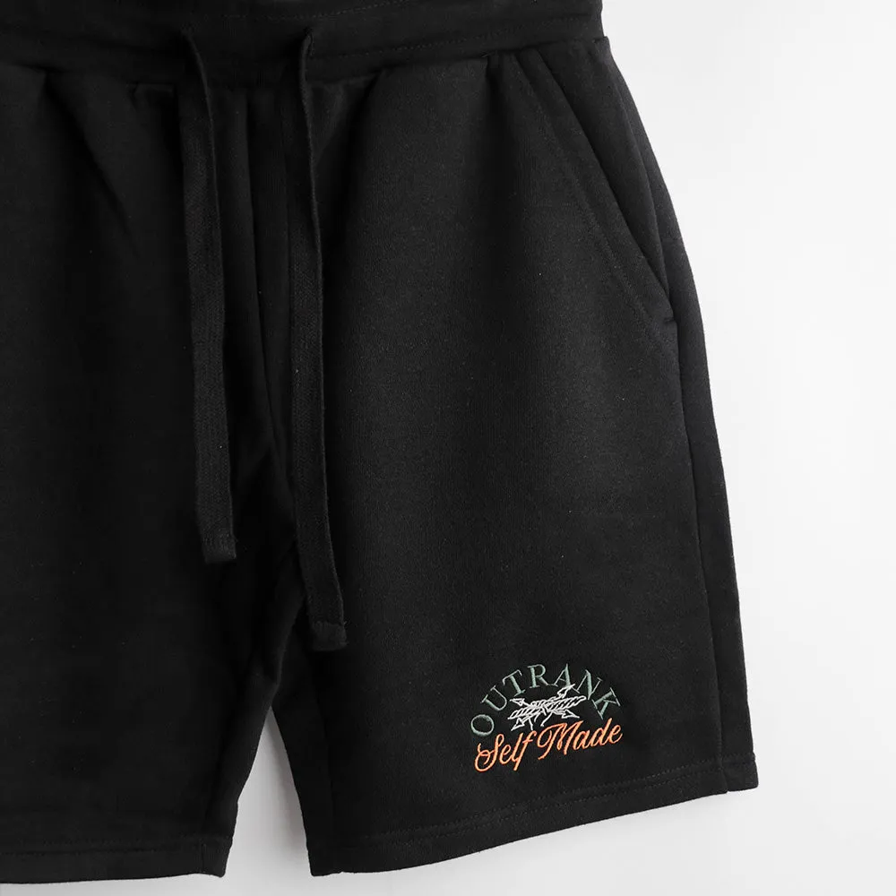 Self Made Embroidered Shorts