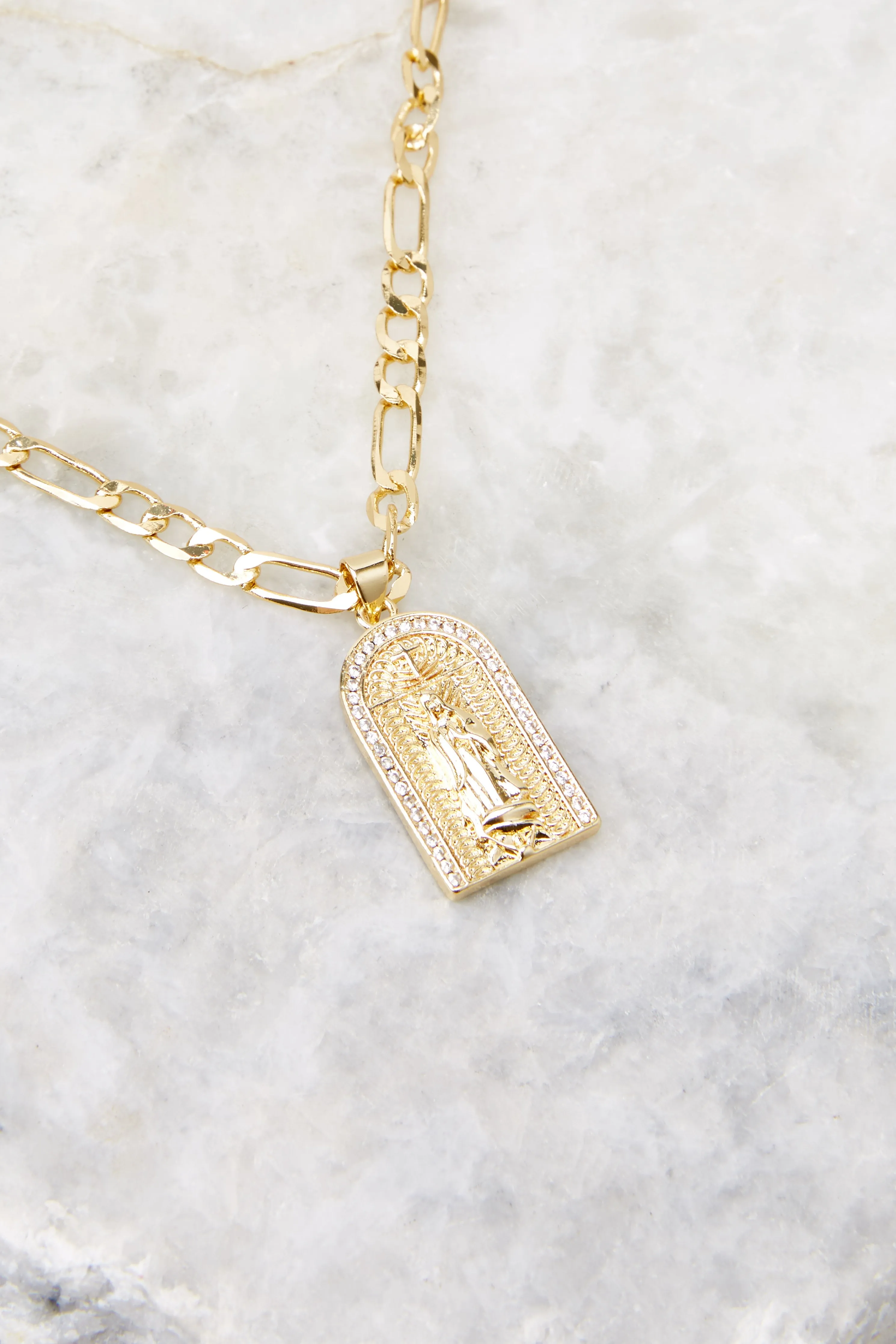 Selfless Love Gold Necklace