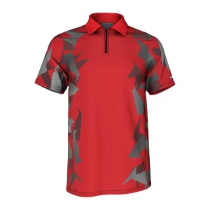 Semi-Custom Shooting Jersey - Razor Camo Crimson