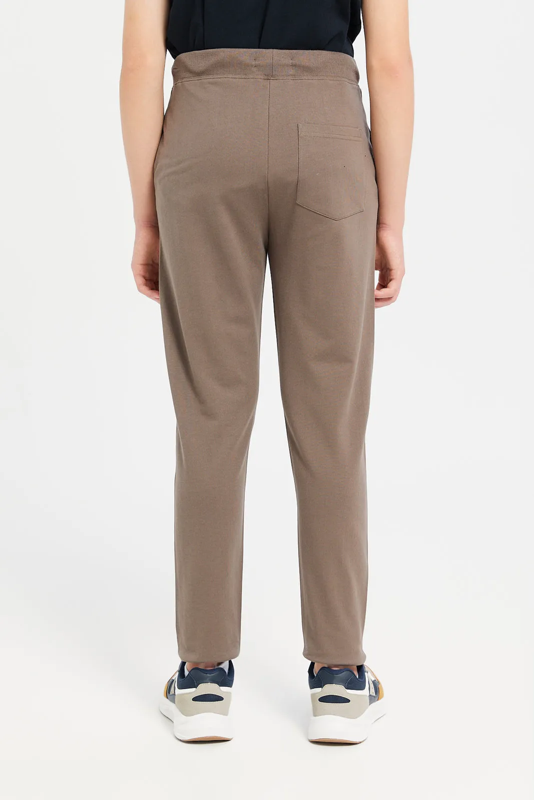 Senior Boys Brown Table Active Pants