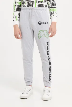 Senior Boys Grey Xbox Active Pants