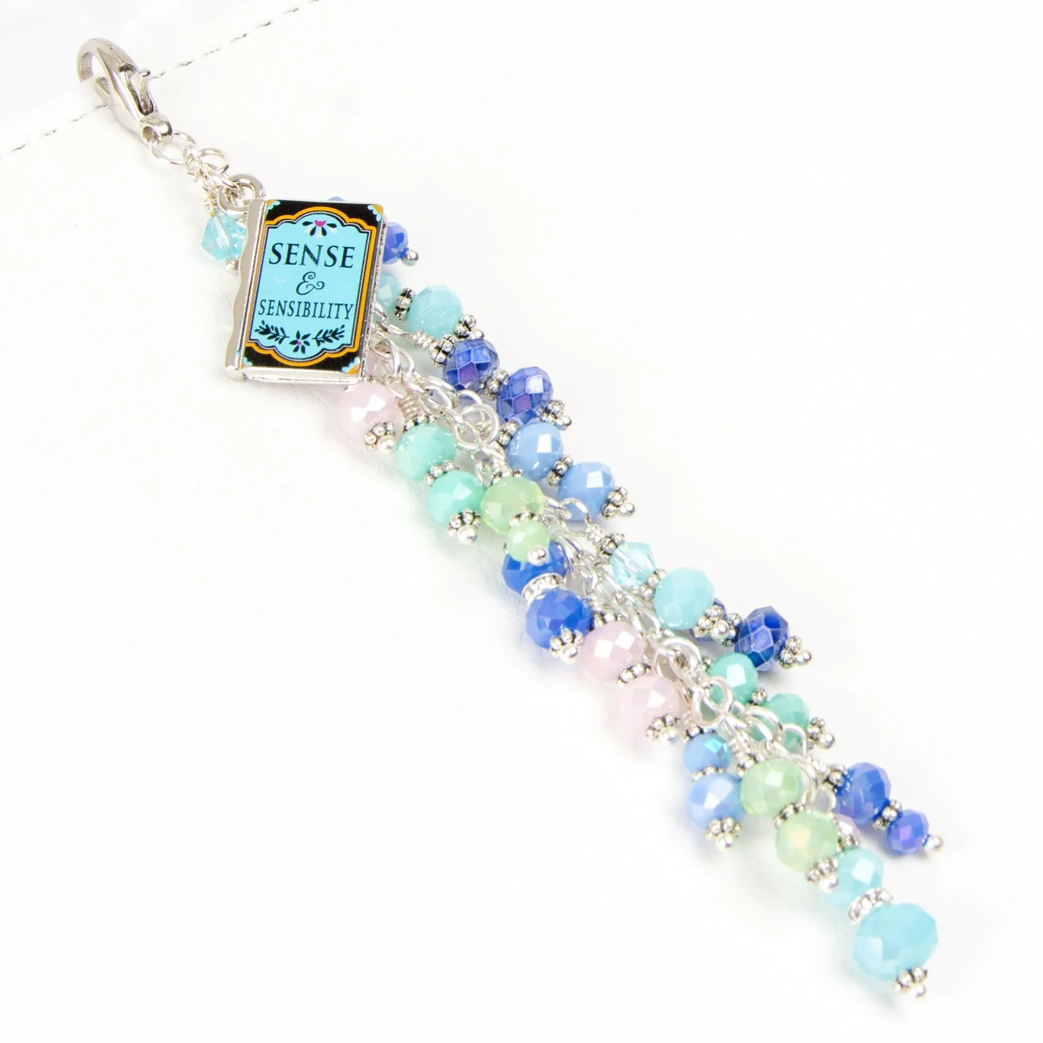 Sense & Sensibility Charm with Crystal Dangle