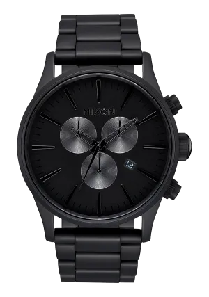 Sentry Chrono - All Matte Black/Polished Black