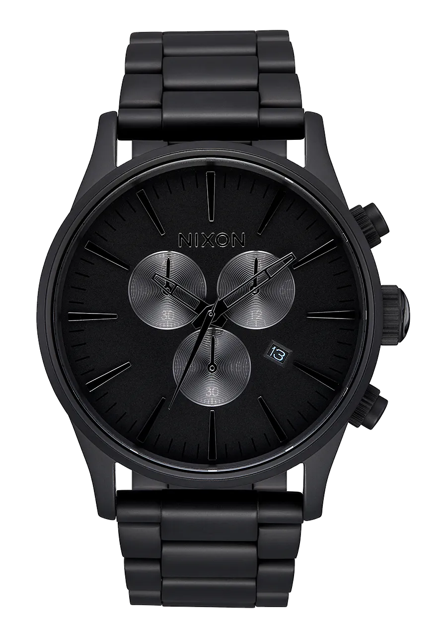 Sentry Chrono - All Matte Black/Polished Black