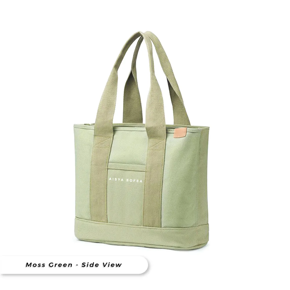 Seqora Canvas Tote Bag