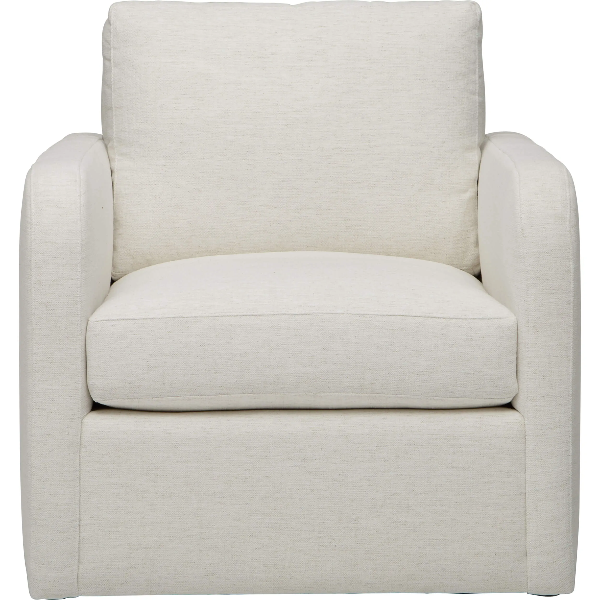 Serena Swivel Chair, Nomad Snow