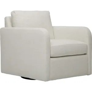 Serena Swivel Chair, Nomad Snow