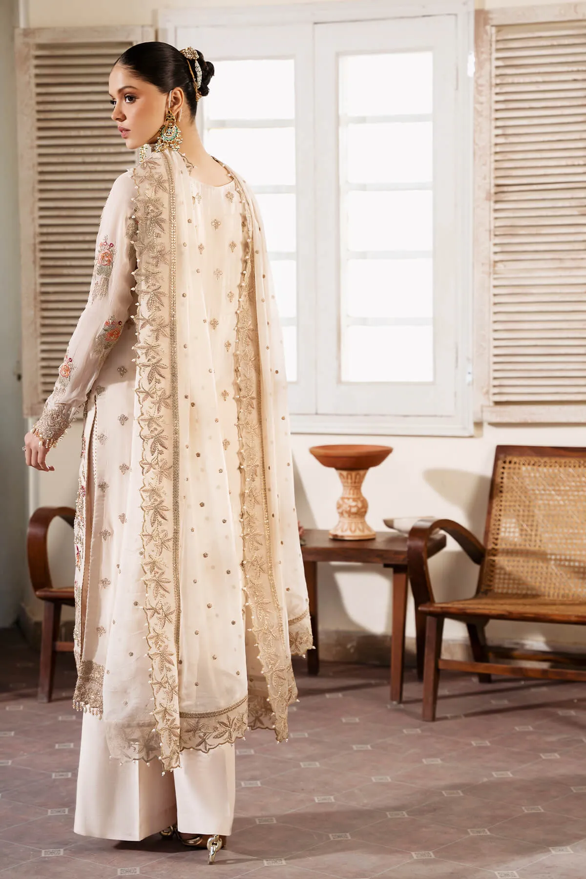 Serene Muse Luxury Chiffon Formals – S-1081 Perle