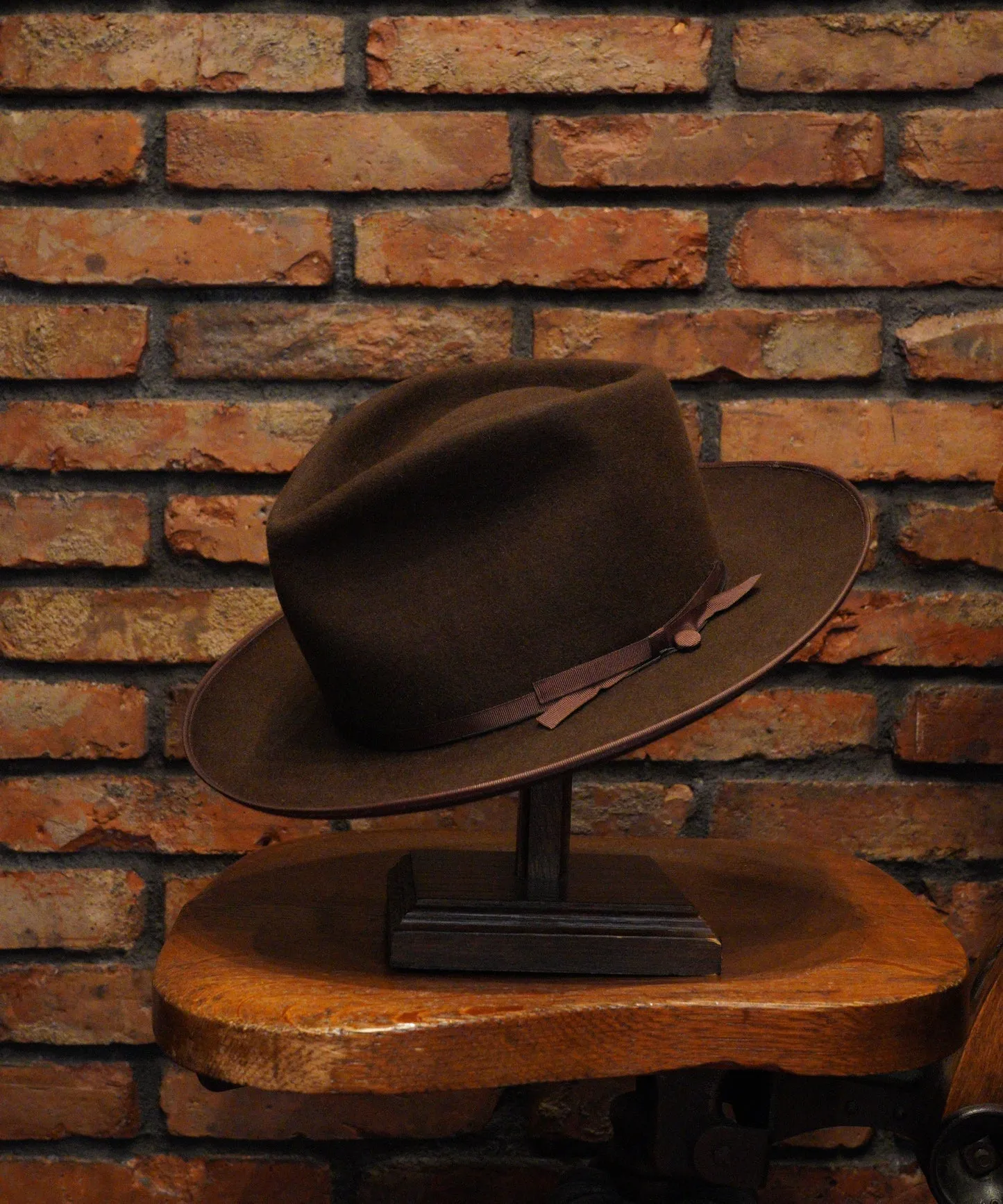 Serenity Style Felt Fedora Hat in Sliverbelly