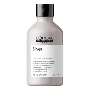 SERIE EXPERT SILVER SHAMPOO MATIZADOR PARA CABELLO PLATINADO 300 ML- L'ORÉAL PROFESSIONNEL PARIS