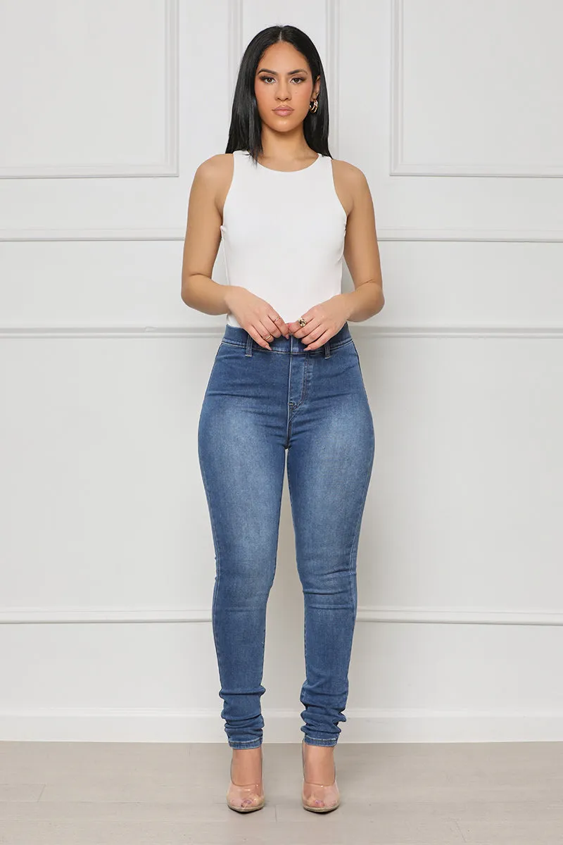 Seriously Stretchy Denim Pants- FINAL SALE