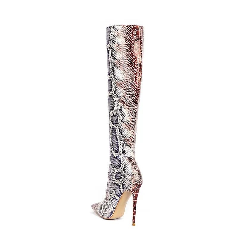 SerpentLux Winter Stiletto Boots