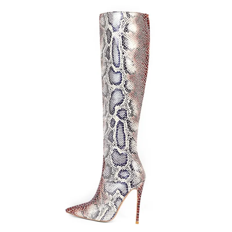 SerpentLux Winter Stiletto Boots