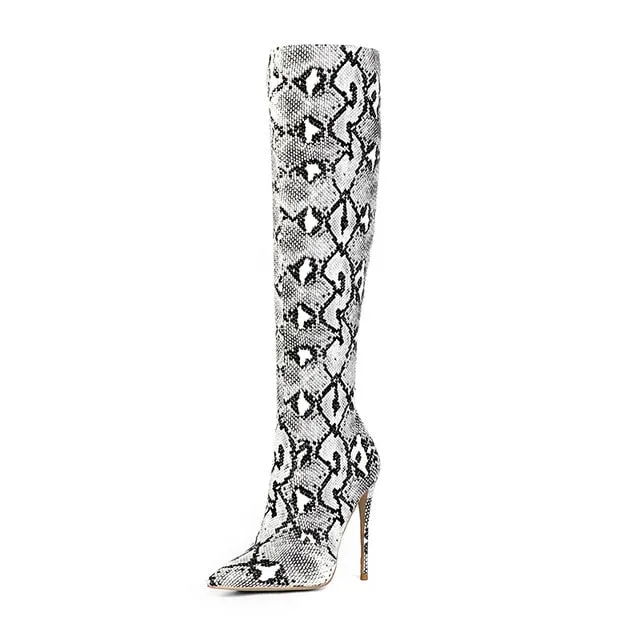 SerpentLux Winter Stiletto Boots