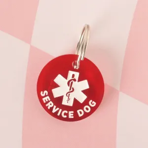 Service Dog Personalized Pet Tag