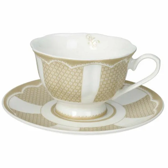 Set de 2 tazas de te, de Brandani