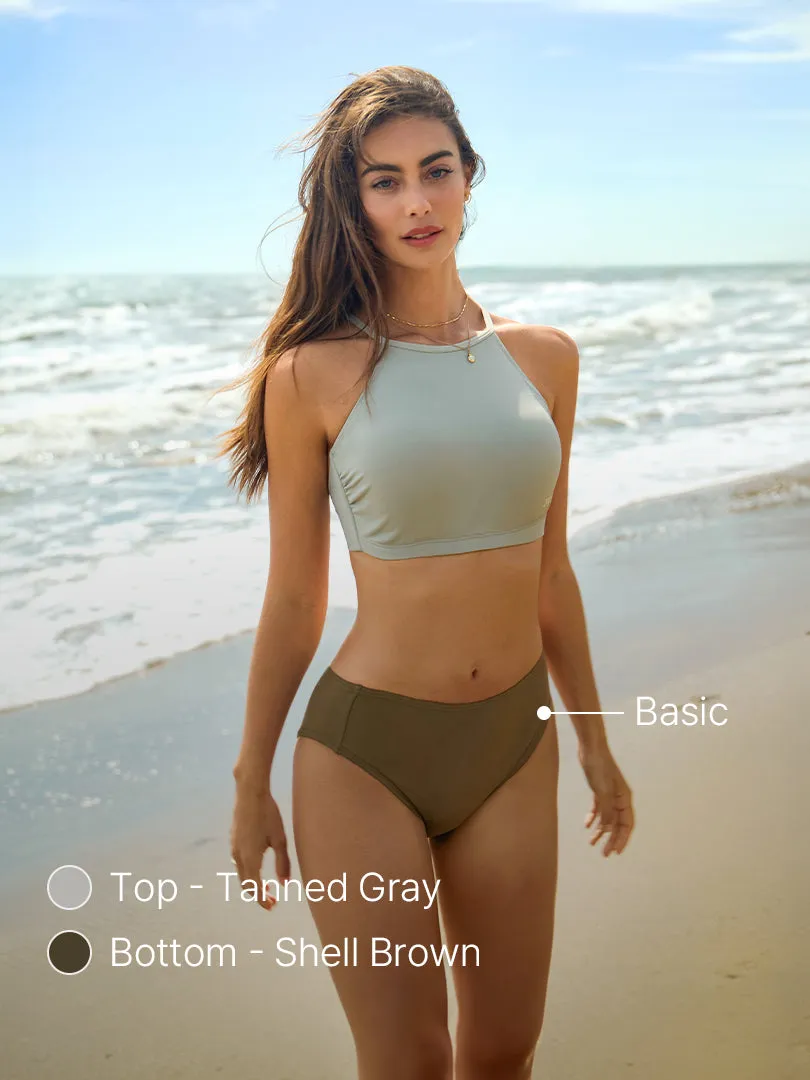 [SET] Halter Bikini Top & Bottom