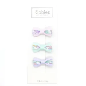 Set of 3 Liberty Bows - Betsy Celadon