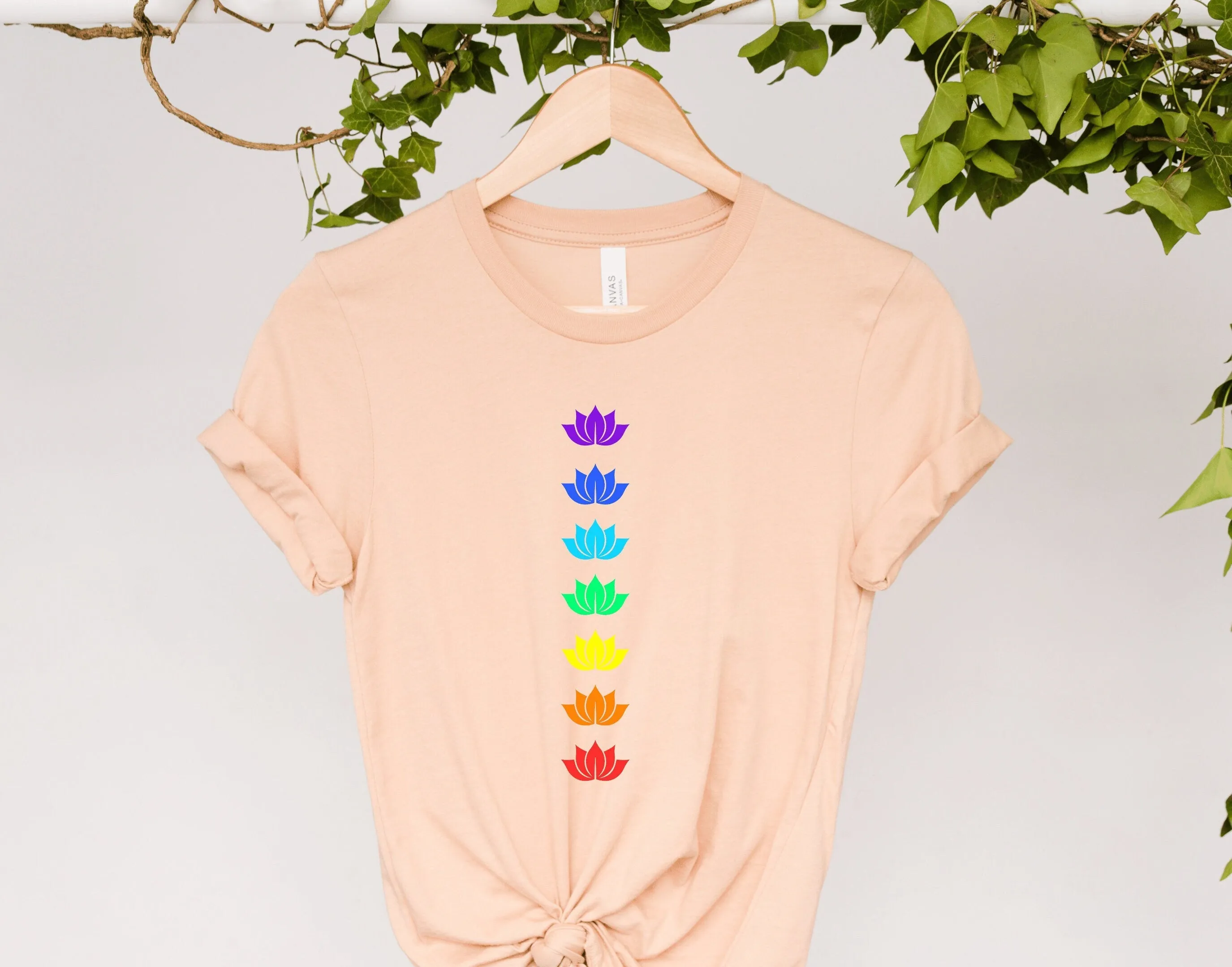 seven Chakras yoga shirt , yoga tee,Chakra  yoga T-Shirt, Yoga Lover Gift, Yoga Gift, Spiritual Shirt, Chakra symbols