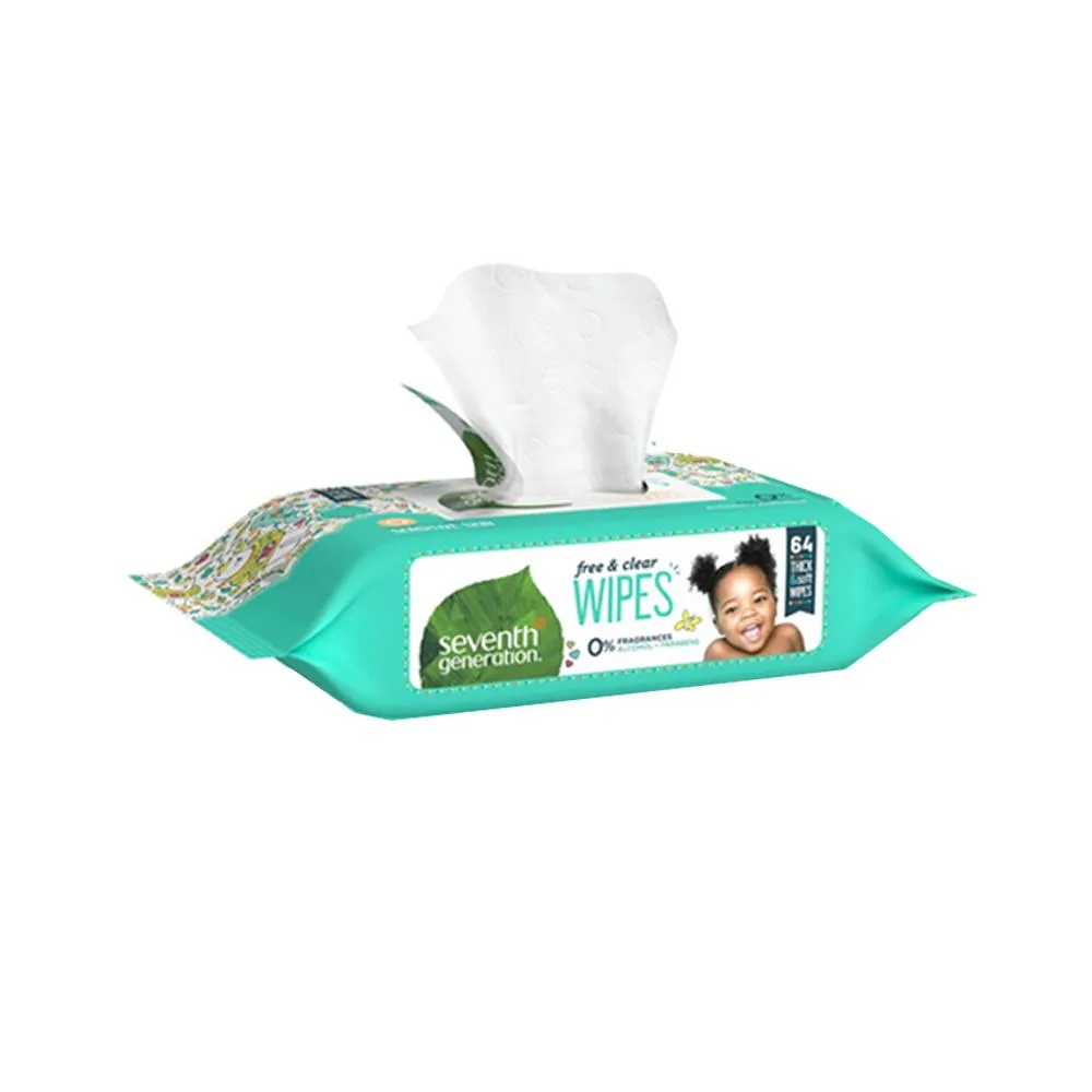 Seventh Generation Free and Clear Baby Wipes Widget (Bundle of 3)