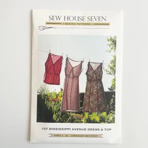 Sew House Seven Patterns : Mississippi Avenue Dress & Top