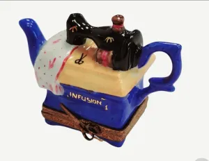 Sewing Machine Teapot