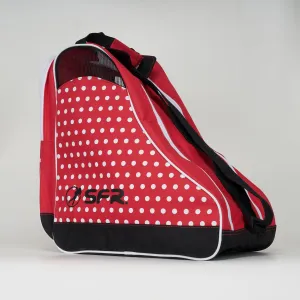 SFR Designer Skate Bag - Red Polka