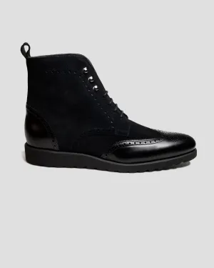 SG Rogue Sport Wingtip Boots V1 – Triple Black