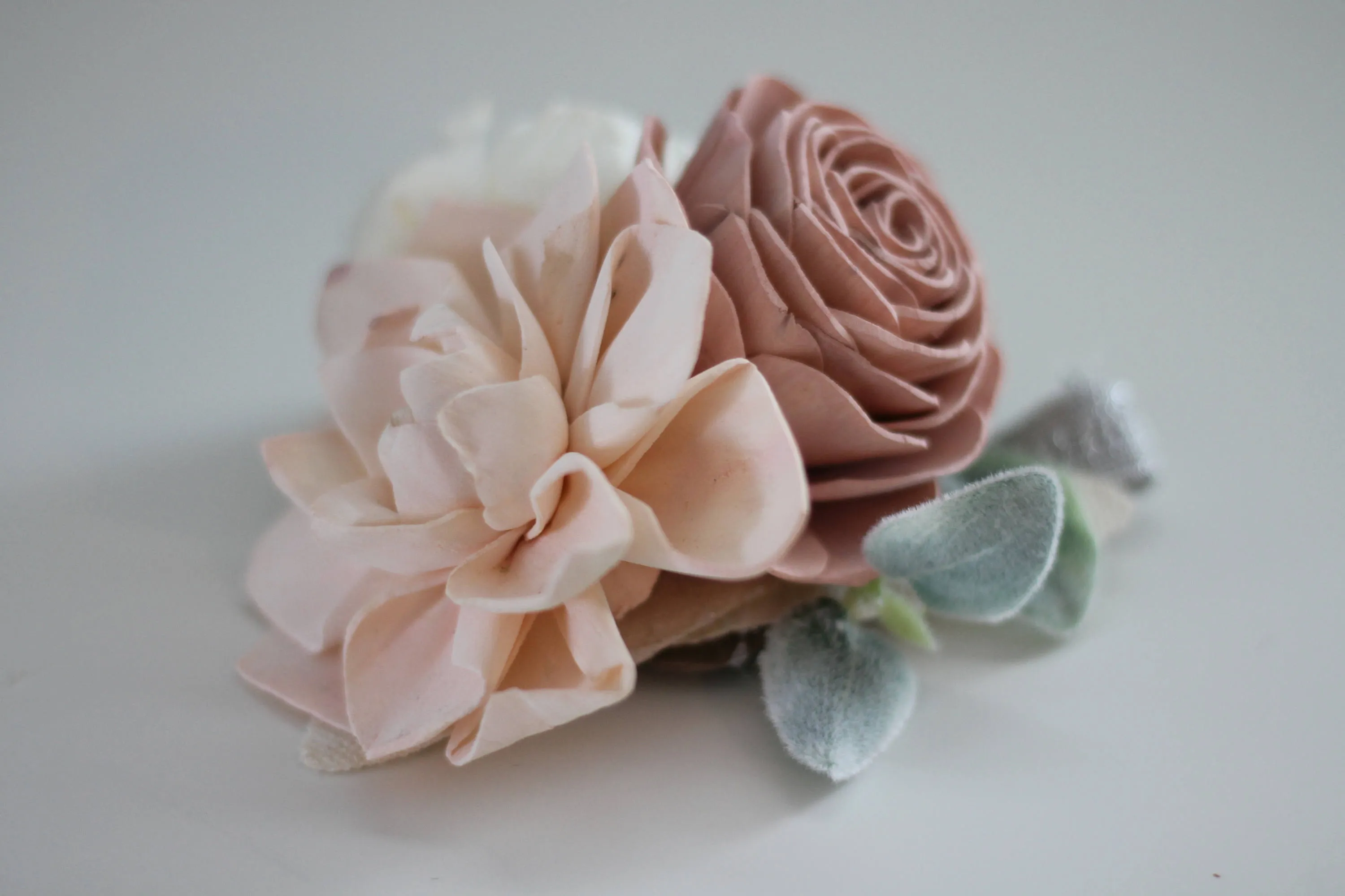 Shabby Chic Wrist Corsage