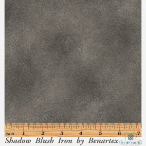 Shadow Blush Iron Cotton Yardage | Benartex