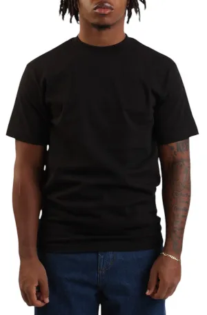 ShakaWear 7.5oz Max Heavyweight S/S T-Shirt Black | MLTD.com