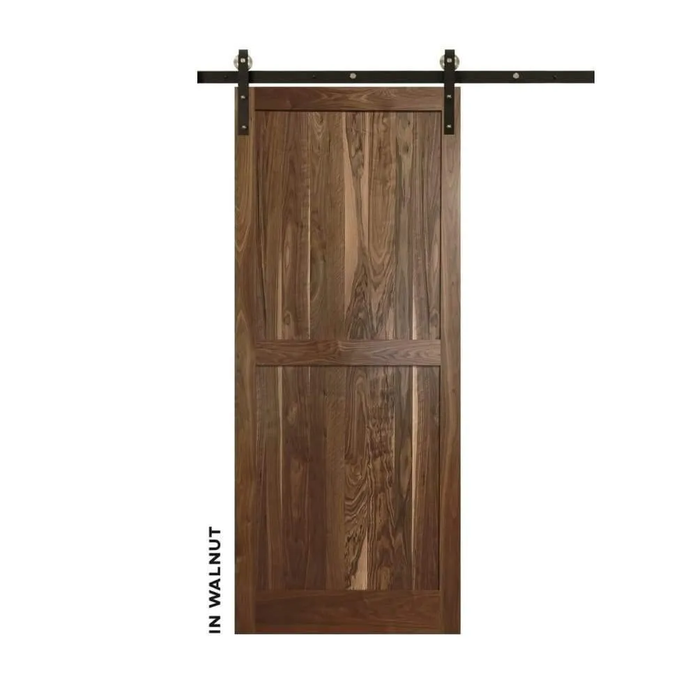 Shaker Double Panel Sliding Barn Door