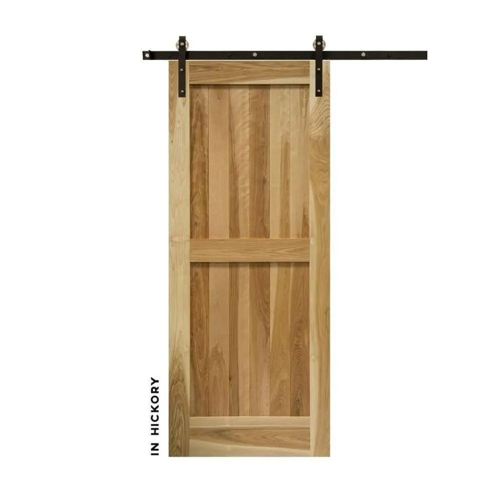 Shaker Double Panel Sliding Barn Door